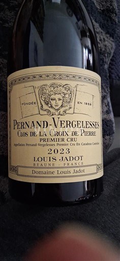 Burgundi Pernand-vergelesses Premier Cru Louis Jadot Clos de la Croix de Pierre 2023
