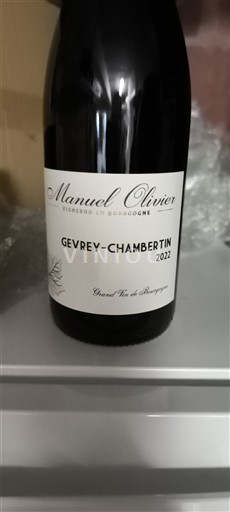Borgonha Gevrey-chambertin Manuel Olivier Villages 2022