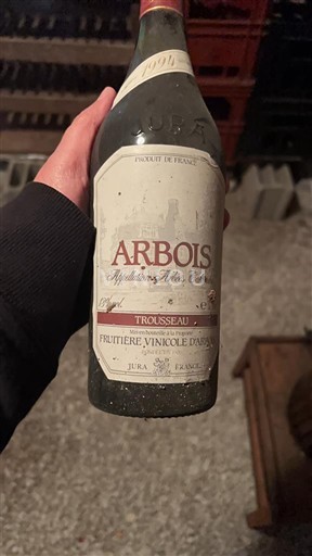 Jura Arbois Fruitière Vinicole d'Arbois Trousseau 1994
