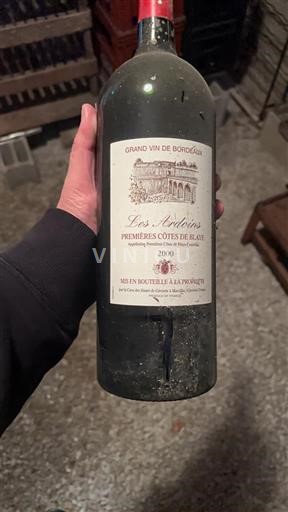 Bordeaux Côtes-de-Blaye Cave des Hauts de Gironde Les Ardoins 2000