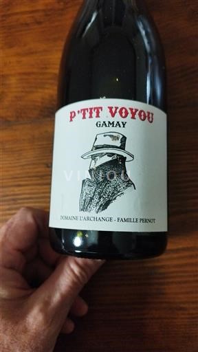 Beaujolais Ospecificerad Domaine L'Archange P'tit Voyou Icke årgångsbetecknad