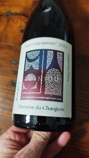 Údolí Loiry Bourgueil Domaine Changeon Les Compagnons 2023