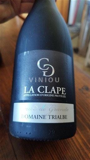 Languedoque La Clape Domaine Trialbe Esprit de Granit 2013