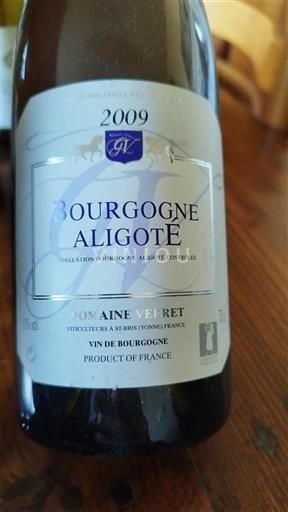 Bourgondië Bourgogne Aligoté Domaine Verret 2009