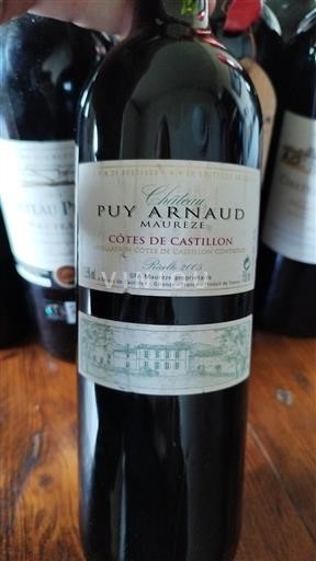 Bordeaux Non specificato Château Puy Arnaud Maurèze 2005