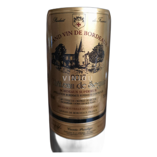 Bordeaux Bordeaux Supérieur Château de Seguin Prestige 2017