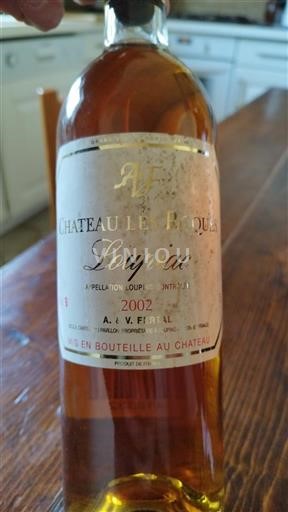 Bordeaux Loupiac Château Le Broustet 2002