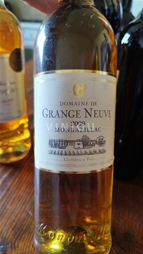 Südwestfrankreich Monbazillac Domaine Grange Neuve 2009