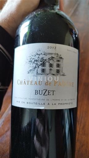 Sud-Ouest Buzet Château Padère 2013