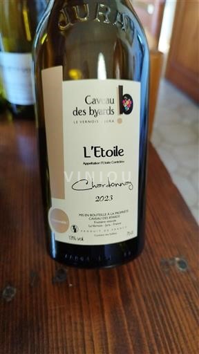 Jura L'Étoile Caveau des Byards Chardonnay 2023