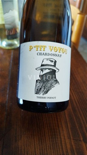 Burgundi Bourgogne Chardonnay Thierry Pernot P'tit Voyou Ei vuosikertaa
