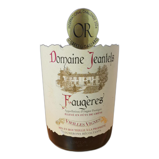 Languedoc Faugères Domaine JEANTELS 2022
