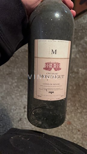 Burdeos Côtes-de-bourg Château Montagut M 2000