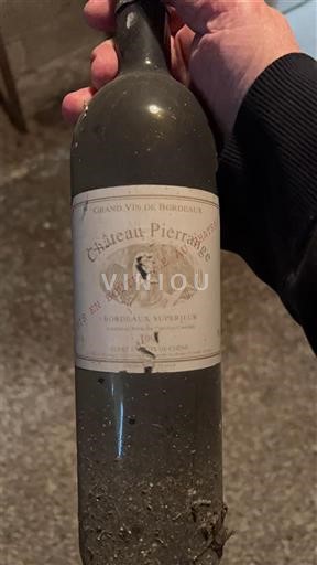 Bordeaux Bordeaux Supérieur Château Pierrange 1991
