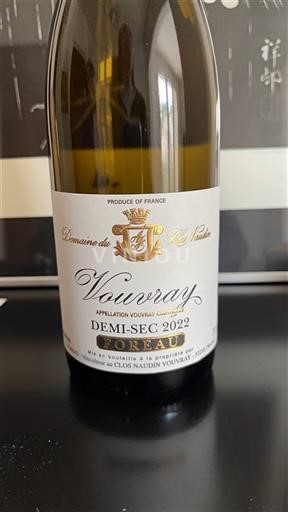 Thung lũng sông Loire Vouvray Domaine Clos Naudin 2022