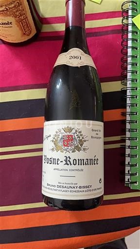 Borgoña Vosne-romanée Bruno Desaunay-Bissey 2001