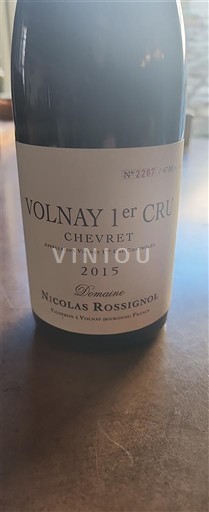 Borgogna Volnay Premier Cru Domaine Nicolas Rossignol Chevret 2015