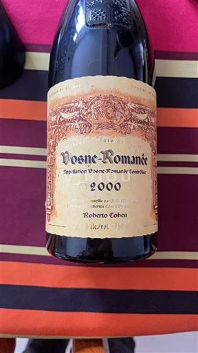Burgundy Vosne-Romanée Roberto Cohen 2000