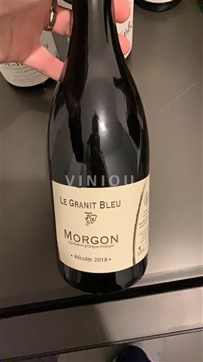 Beaujolais Morgon Le Granit Bleu 2018