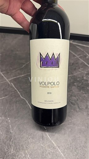 Toscana Bolgheri Podere Sapaio Volpolo 2019