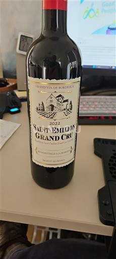 Bordeaux Saint-Émilion Grand Cru Unknown 2022