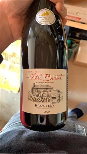 Beaujolais Brouilly Domaine Père Benoit 2020