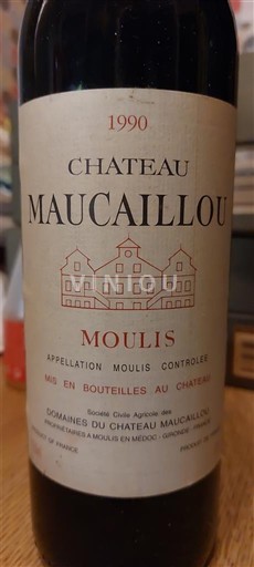 Burdeos No especificado Château Maucaillou 1990