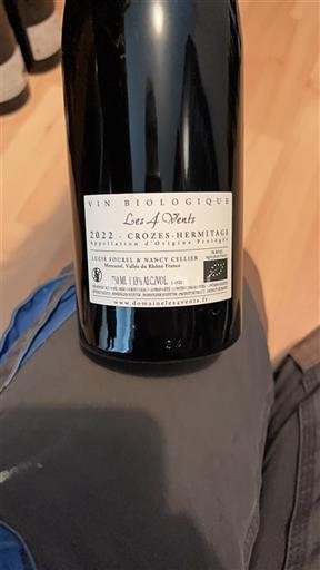 Valle del Ródano Crozes-Hermitage Lucie Fourel & Nancy Cellier Les 4 Vents 2022