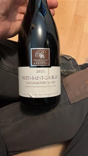 Burgundi Nuits-saint-georges Premier Cru Domaine Parigot Les Damoiselles 2021