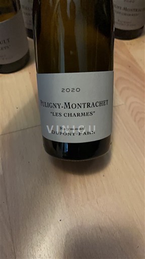 Borgogna Puligny-Montrachet Raymond Dupont-Fahn Les Charmes 2020