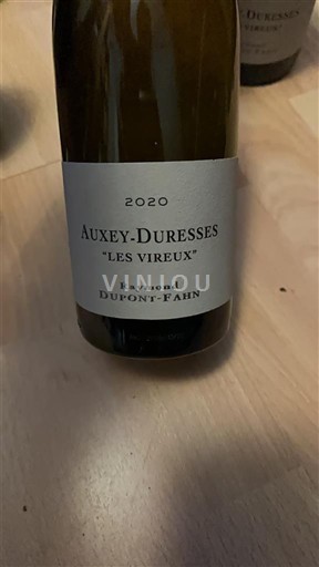 Bourgondië Auxey-Duresses Raymond Dupont-Fahn Les Vireux 2020