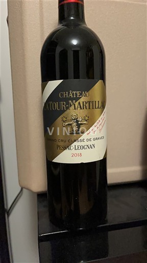 Bordeaux Pessac-Léognan Grand Cru Classé de Graves Château Latour-Martillac 2018