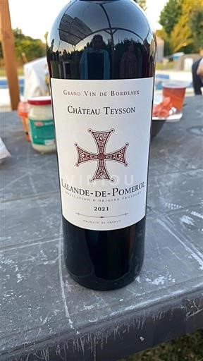 Burdeos Lalande-de-Pomerol Château Teysson 2021