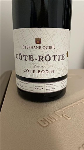 Rhône-dalen Côte-rôtie Stéphane Ogier Côte-Bodin 2017