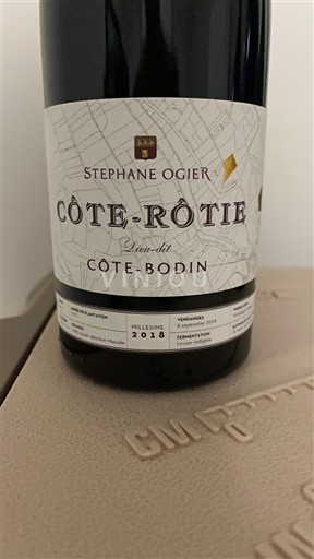 Rhône-dalen Côte-rôtie Stéphane Ogier Lieu-dit Côte-Bodin 2018