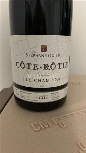 Rhône-dalen Côte-rôtie Stéphane Ogier Lieu-dit Le Champon 2016