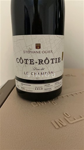 Rhône-dalen Côte-rôtie Stéphane Ogier Lieu-dit Le Champon 2019