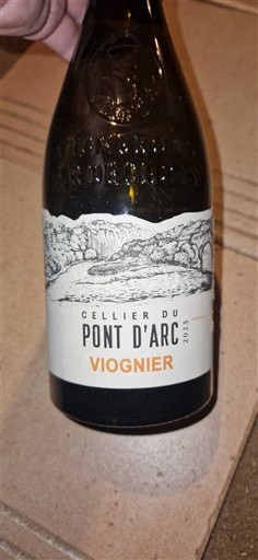Alpy a Rhonské oblasti Ardèche Cellier du Pont d'Arc Viognier 2023
