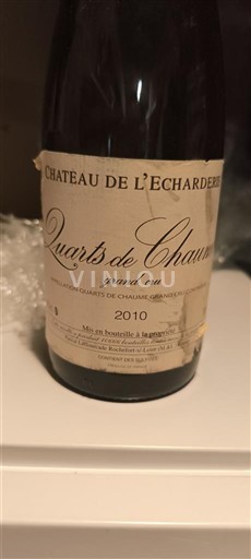 Vallée de la Loire Quarts de Chaume Grand Cru Château L'Écharderie 2010