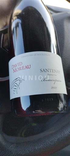 Burgundy Santenay Premier Cru David Moreau Beaurepaire 2021