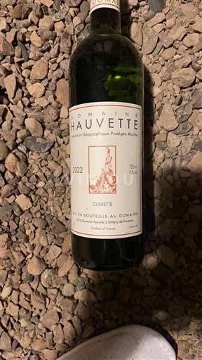 Alpy a Rhonské oblasti Alpilles Domaine Hauvette Clairette 2022