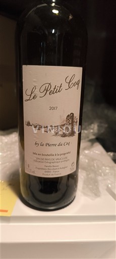 Southwest Not Specified La Pierre du Coq Le Petit Coq 2017