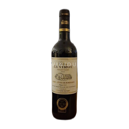 Bordéus Blaye-Côtes-de-Bordéus Château Le Virou 2021