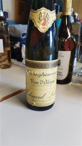 Alsasko Alsasko Grand Cru Vendanges Tardives Edouard Leiber 1989