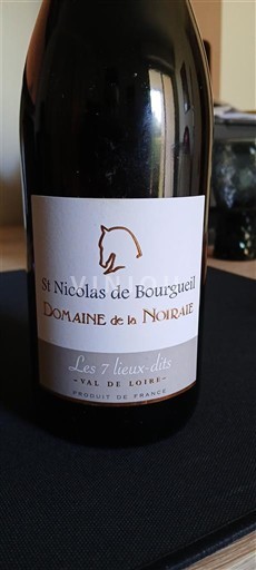 Vallée de la Loire Saint-Nicolas-De-Bourgueil Domaine La Noiraie Les 7 lieux-dits 2024