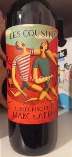 Katalonien Priorat Les Cousins Marc & Adrià L’Inconscient Icke årgångsbetecknad