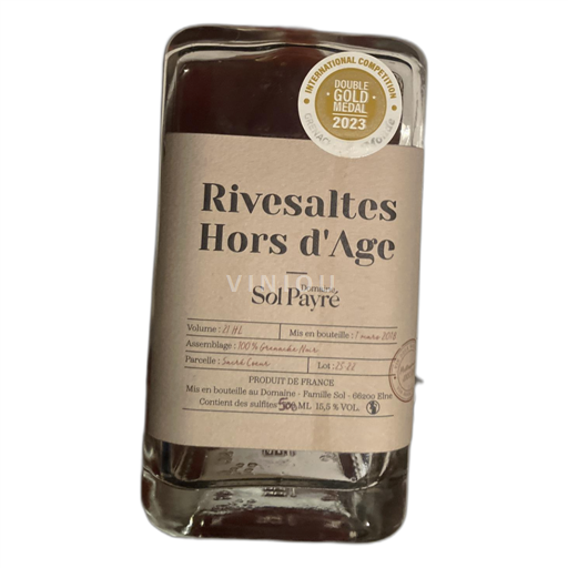 Roussillon Rivesaltes Sol Payré Hors d'Age 2018