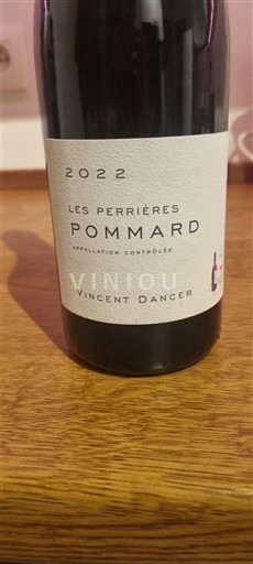 Bourgogne Pommard Vincent Dancer Les Perrières 2022