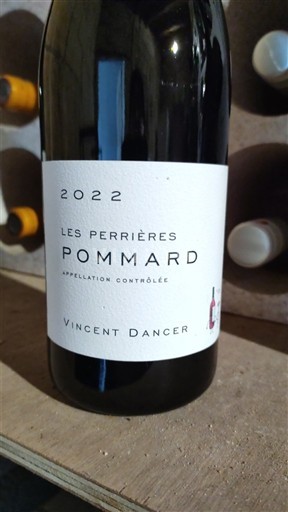 Borgoña Pommard Vincent Dancer Les Perrières 2022