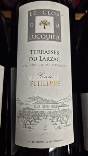 Linguadoca Terrasses-du-Larzac Le Clos du Lucquier PHILIPPE Senza annata